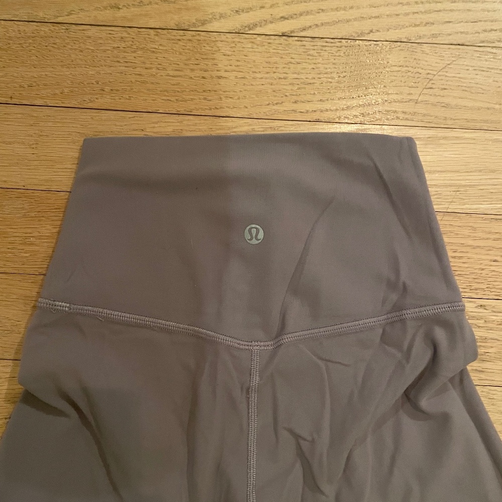 Lululemon Align High Rise Leggings - Graphite purple SZ 2
